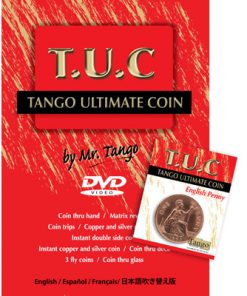 Tango Ultimate Coin w/DVD(T.U.C)(D0111) English Penny by Tango - Trick