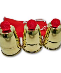 Combo Cups And Balls - Brass by Uday - Trick