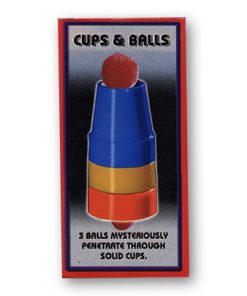 Cups & Balls - Plastic by Uday - Trick