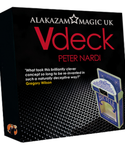 V Deck Blue (with DVD and Gimmick) by Peter Nardi - Trick