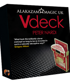V Deck Red (with DVD and Gimmick) by Peter Nardi - Trick