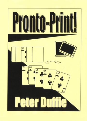 Pronto-Print - Peter Duffie