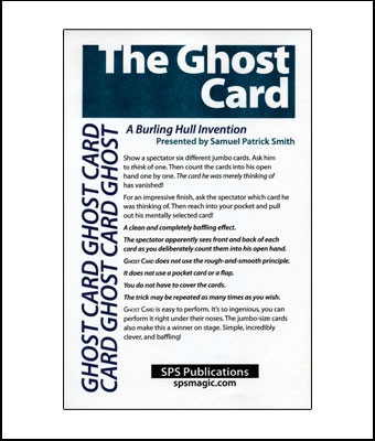 The Ghost Card (Jumbo) - Samuel Patrick Smith