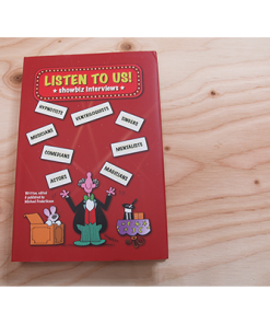 Listen to Us!: showbiz interviews by Michael Frederiksen - Book
