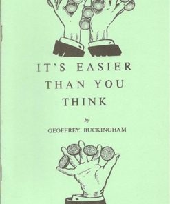It's easier than you think (book) - Geoffrey Buckingham It's easier than you think (book) - Geoffrey Buckingham