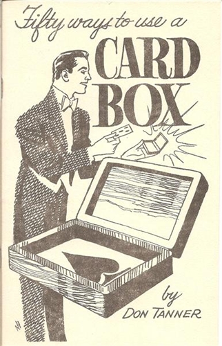 Fifty Ways to use a card box (book) - Don Tanner Fifty Ways to use a card box (book) - Don Tanner