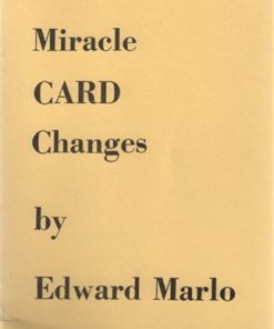 Miracle Card Changes - Edward Marlo