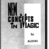 New Concepts in Magic (book) - Aldini New Concepts in Magic (book) - Aldini