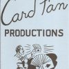 Card Fan Productions (book) - Ed Marlo