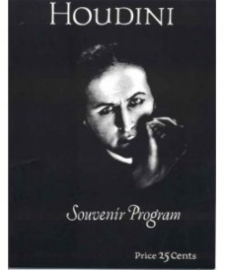 Houdini Souvenir Program (book)