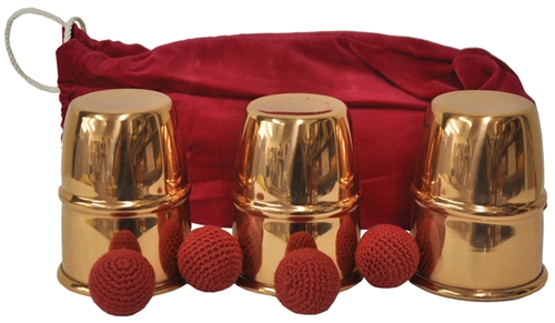 Chop Cups & Balls Combo Copper - Morissey