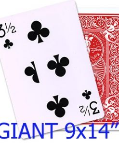 3 1/2 of Clubs (GIANT)