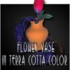 Terra Cotta Flower Vase (brown) - Magic Latex Terra Cotta Flower Vase (brown) - Magic Latex