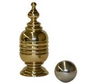 Pocket Ball & Vase (brass)