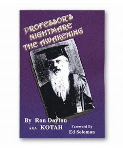 Professor's Nightmare The Awakening by Ron Dayton - Book