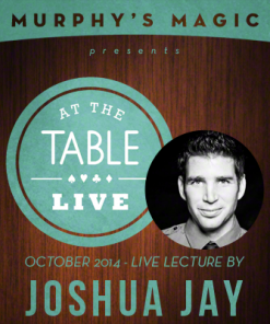 At the Table Live Lecture - Joshua Jay 10/8/2014 - video DOWNLOAD
