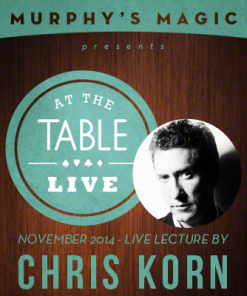 At the Table Live Lecture - Chris Korn 11/12/2014 - video DOWNLOAD