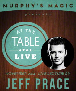 At the Table Live Lecture - Jeff Prace 11/26/2014 - video DOWNLOAD