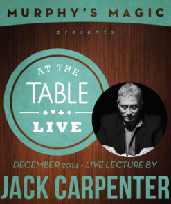 At the Table Live Lecture - Jack Carpenter 12/3/2014 - video DOWNLOAD