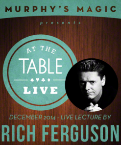 At the Table Live Lecture - Rich Ferguson 12/17/2014 - video DOWNLOAD