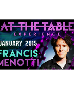 At the Table Live Lecture - Francis Menotti 01/14/2015 - video DOWNLOAD