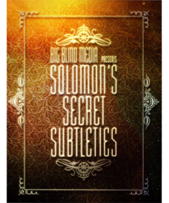Solomon's Secret Subtleties by David Solomon video DOWNLOAD