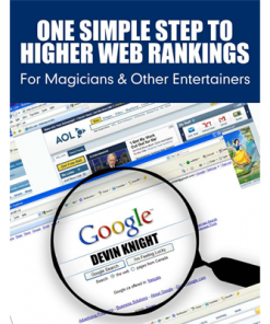 One Simple Step To Higher Web Rankings For Magicians by Devin Knight - eBook DOWNLOAD
