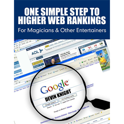 One Simple Step To Higher Web Rankings For Magicians by Devin Knight - eBook DOWNLOAD One Simple Step To Higher Web Rankings For Magicians by Devin Knight - eBook DOWNLOAD