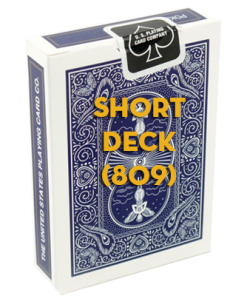 Short Bicycle Mandolin Deck 809 (Blue)