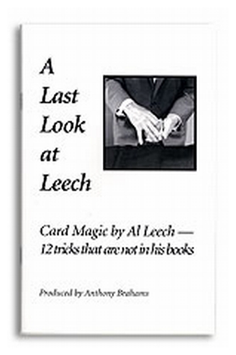 A Last Look at Leech book by Anthony Brahams A Last Look at Leech book by Anthony Brahams