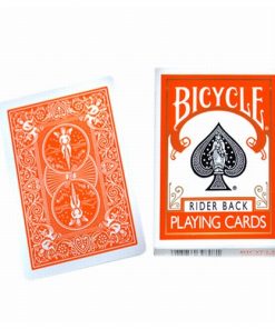 Cards Bicycle Orange Back USPCC
