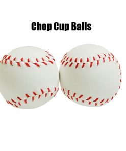 Chop Cup Balls White Leather (Set of 2) - Leo Smesters Chop Cup Balls White Leather (Set of 2) - Leo Smesters