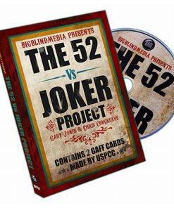 The 52 vs Joker Project by Gary Jones & Chris Congreaves - DVD The 52 vs Joker Project by Gary Jones & Chris Congreaves - DVD