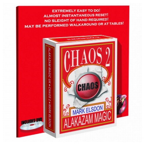 Chaos 2 w/DVD by Mark Elsdon & Alakazam Magic - DVD Chaos 2 w/DVD by Mark Elsdon & Alakazam Magic - DVD