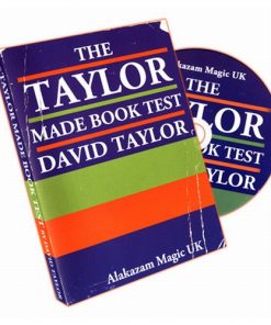 Taylor Made Book Test by David Taylor - DVD