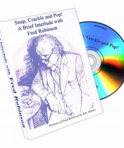 Snap, Crackle, and Pop! A Brief Interlude with Fred Robinson Live - DVD