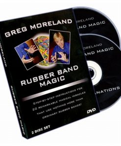 Rubber Band Magic (2 DVD Set) by Greg Moreland - DVD