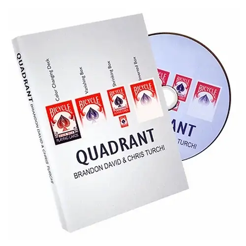 Quadrant (DVD) - Chris Turchi, Brandon David & Paper Crane Quadrant (DVD) - Chris Turchi, Brandon David & Paper Crane