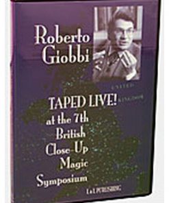 Roberto Giobbi Taped Live, DVD