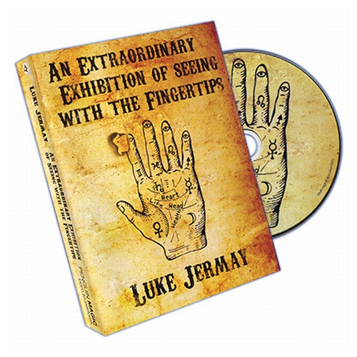 An Extraordinary Exhibition of Seeing with the Fingertips (DVD and Blue Deck) by Luke Jermay - DVD An Extraordinary Exhibition of Seeing with the Fingertips (DVD and Blue Deck) by Luke Jermay - DVD
