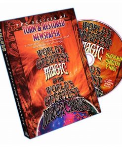 Torn And Restored Newspaper (World's Greatest Magic) - DVD