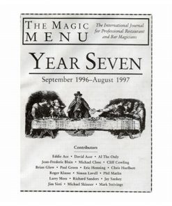 Year 7 : The Magic Menu - Book