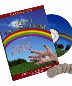 Rainbow Coins (With DVD) by Alex Lourido - Trick Rainbow Coins (With DVD) by Alex Lourido - Trick