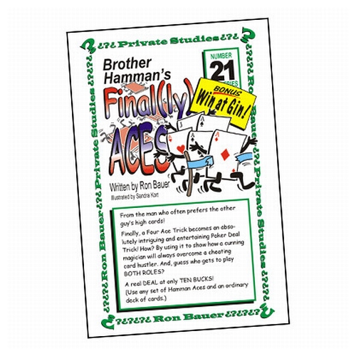 Ron Bauer Series: #21 - Brother Hamman's Final(ly) Aces - Book Ron Bauer Series: #21 - Brother Hamman's Final(ly) Aces - Book