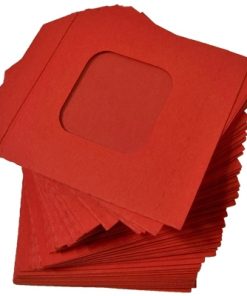 Nest of Wallet Refill Envelopes 50 units (Red with Window)