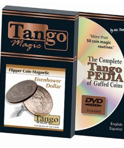 Magnetic Flipper Coin Eisenhower Dollar (w/DVD)(D0041) - Tango