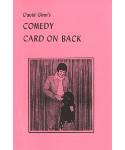 Comedy Card On Back by David Ginn - eBook DOWNLOAD