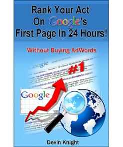 How To Rank Your Act on Google by Devin Knight - ebook - DOWNLOAD