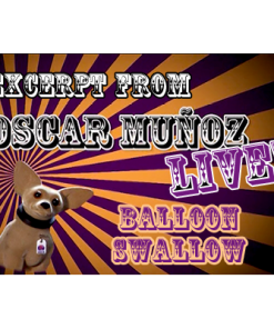 Balloon Swallow  by Oscar Munoz (Excerpt from Oscar Munoz Live) video DOWNLOAD