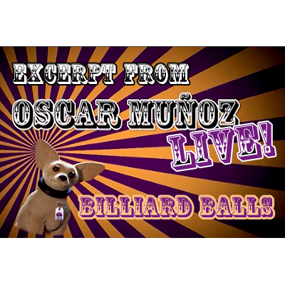 Billiard Balls by Oscar Munoz (Excerpt from Oscar Munoz Live) video DOWNLOAD Billiard Balls by Oscar Munoz (Excerpt from Oscar Munoz Live) video DOWNLOAD